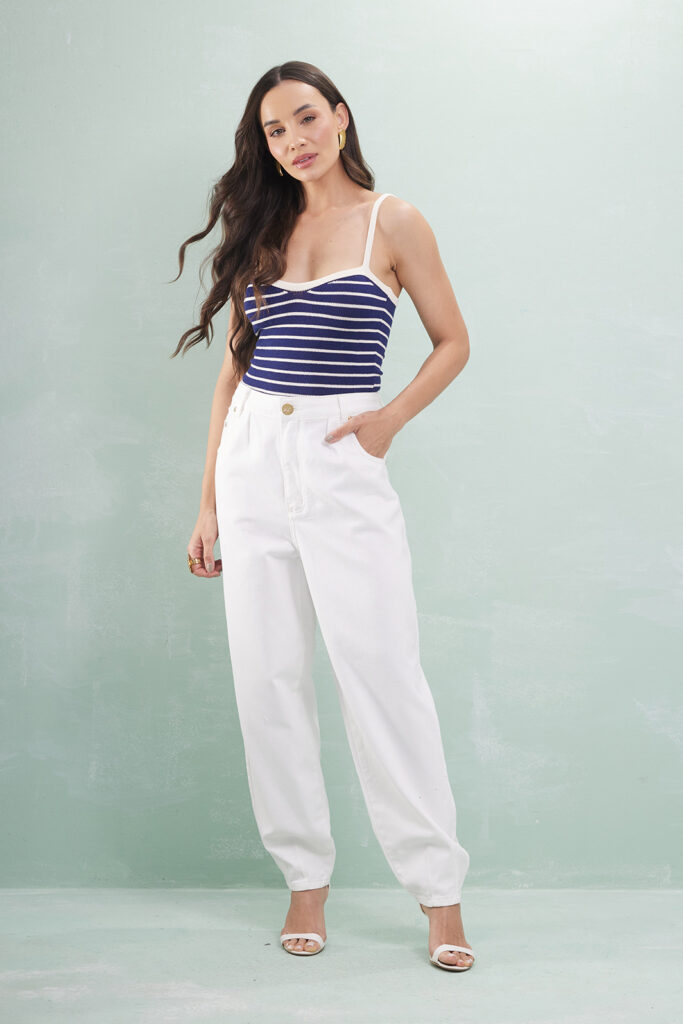 Calça Sarja Cenoura