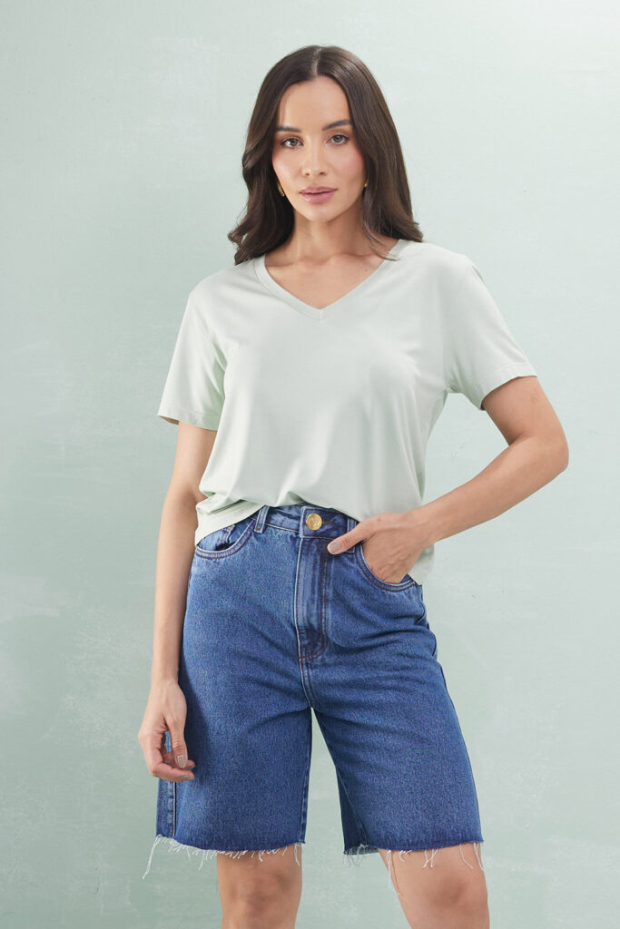 Blusa T-shirt Oceânica Viscolycra