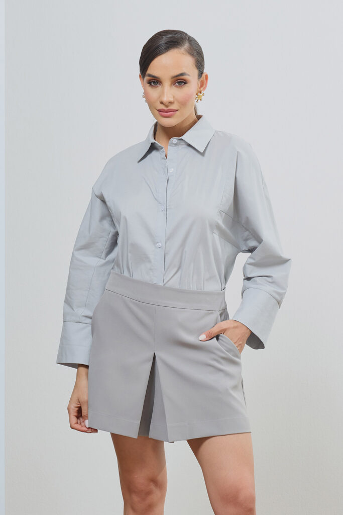 Short Prega Frontal Alfaiataria