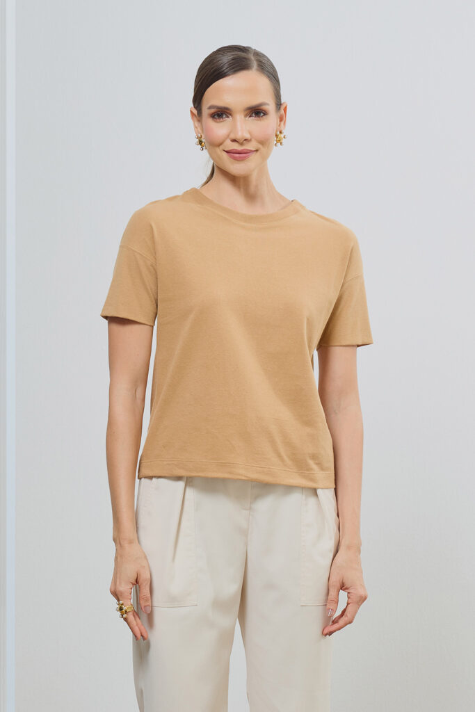 Blusa Manga Dupla Malha Cotton