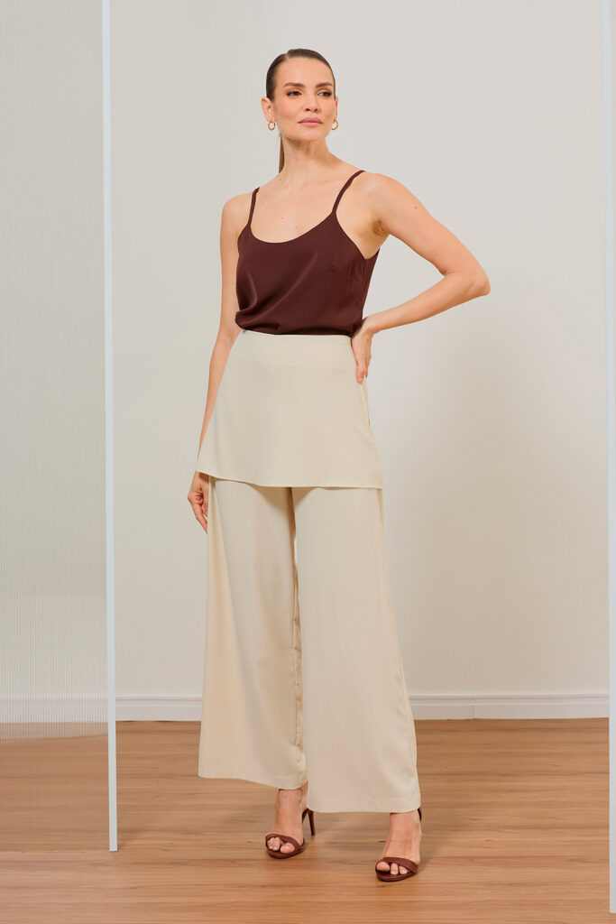 Blusa Alça Decote Redondo