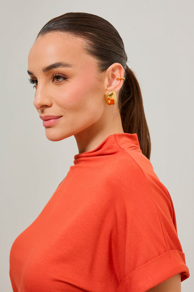 Blusa Gola Alta Moletinho