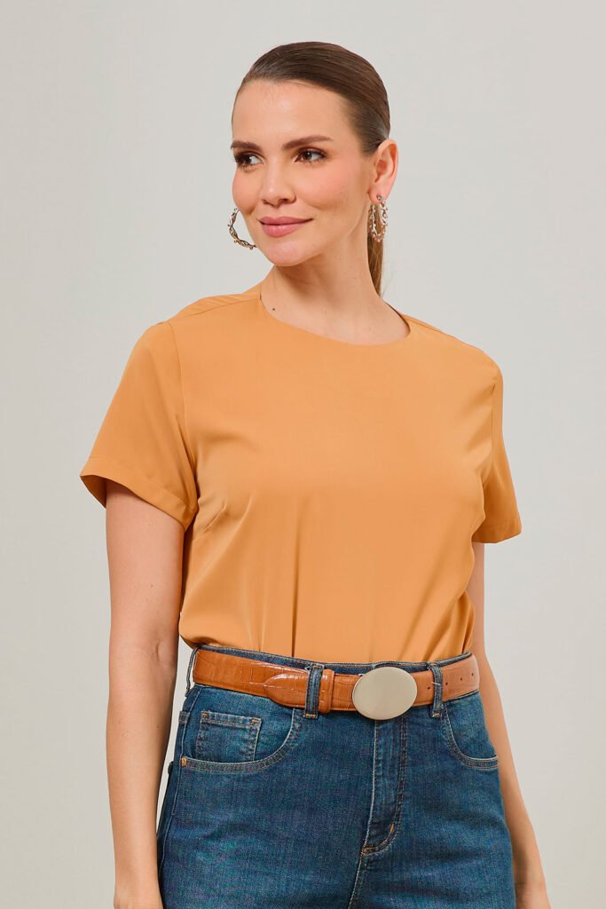 Cinto Croco Fivela Oval