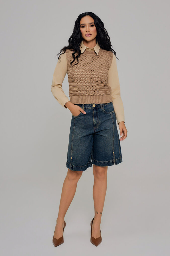 Camisa Manga Longa Tricoline