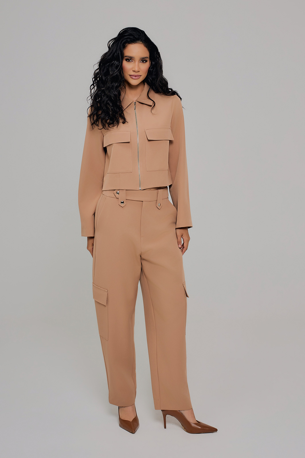 Calça Bolso Cargo Alfaiataria