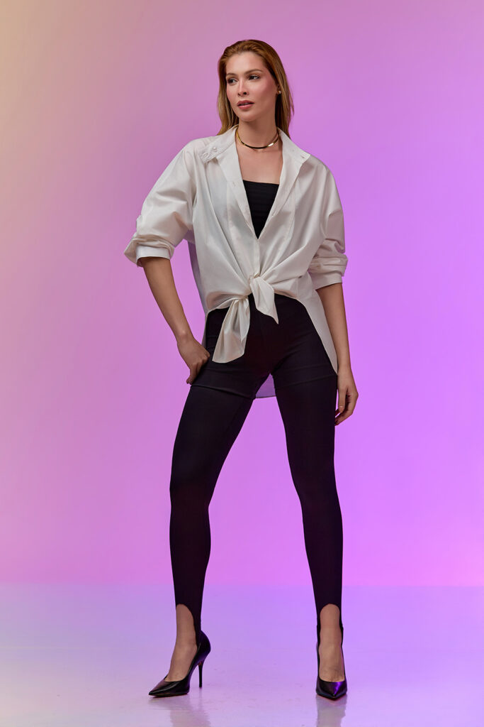 Calça Legging Fuso Malha Poliamida